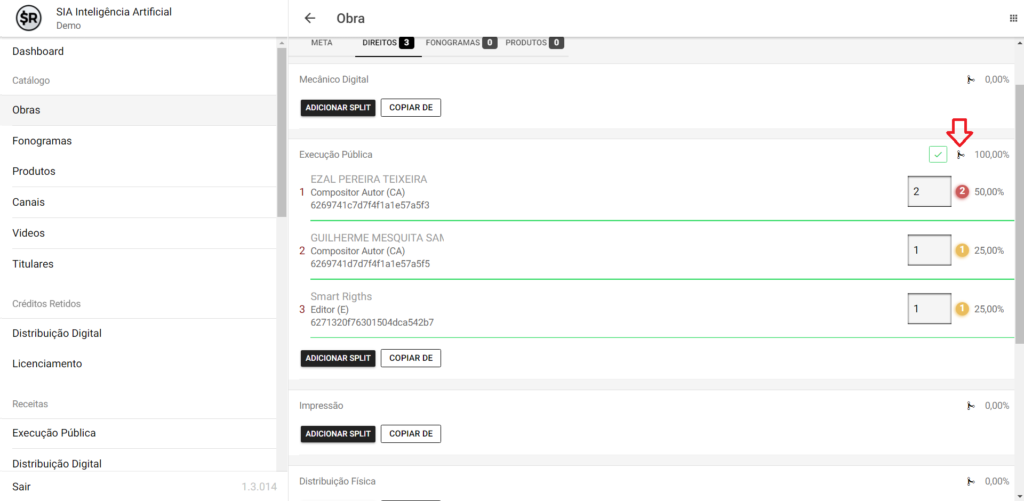 Relacione cada editora a seus compositores