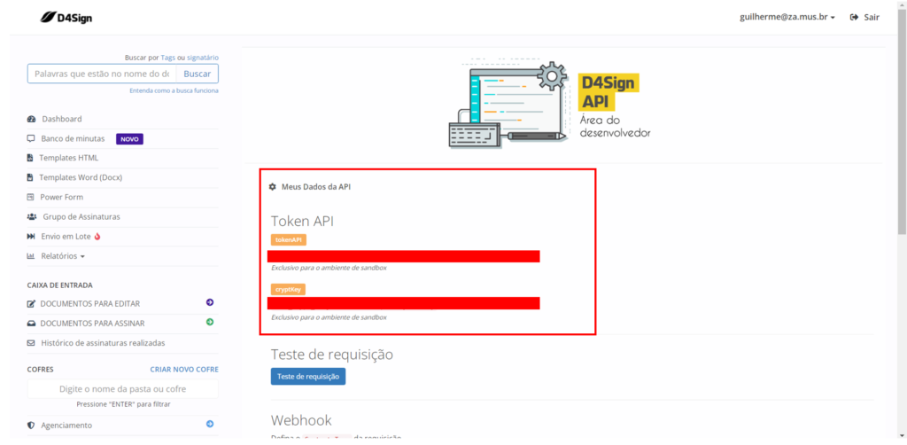 SMART RIGHTS - Cómo configurar una firma digital - 02 - API Keys